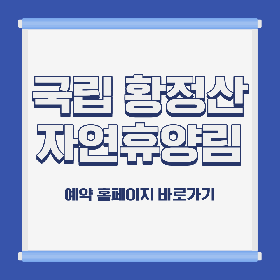 국립 황정산 자연휴양림 계곡 전경 충북 단양