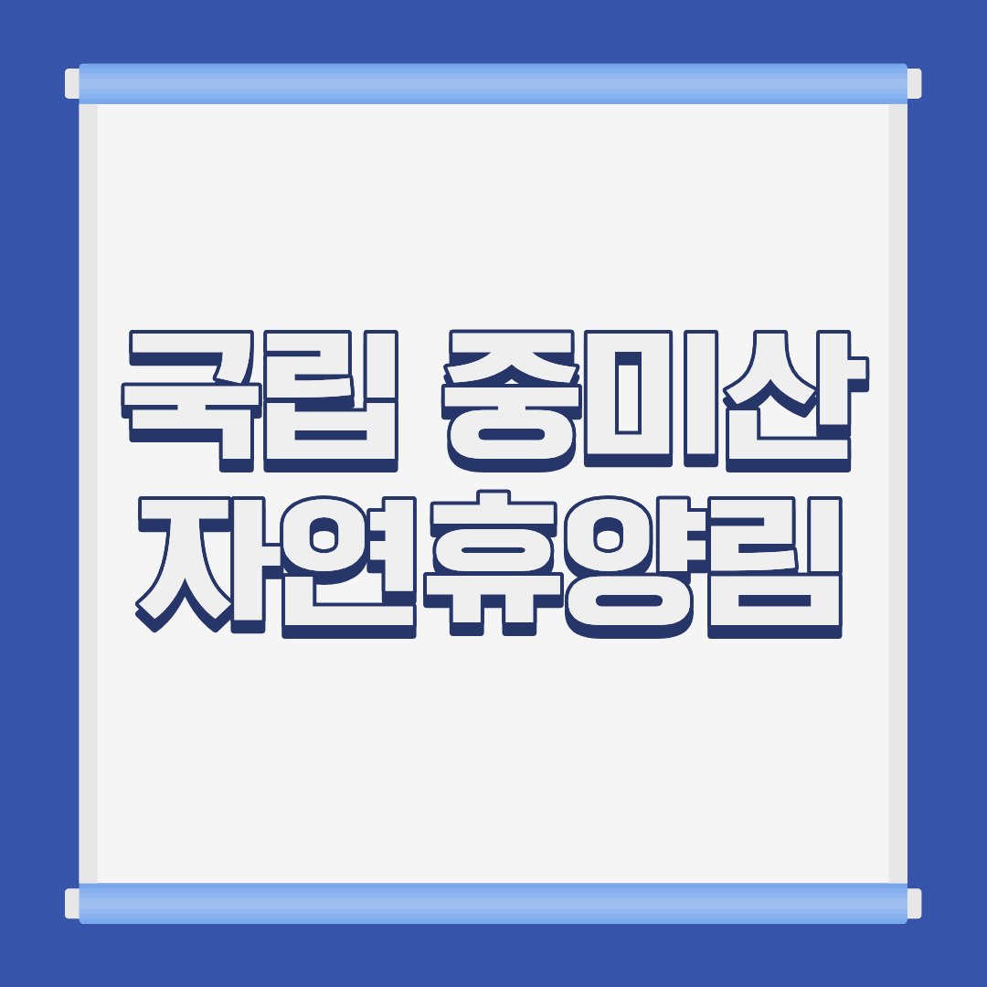 국립 중미산 자연휴양림 트리하우스 전경 경기 양평